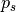 p_s